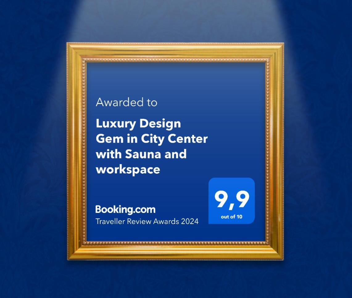 Luxury Design Gem In City Center With Sauna And Workspace Helsinky Exteriér fotografie